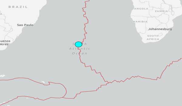 6.2-magnitude quake hits southern Mid-Atlantic Ridge: USGS