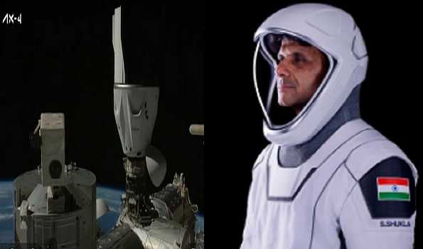 Shukla docks at ISS, India returns to space after 41 years
