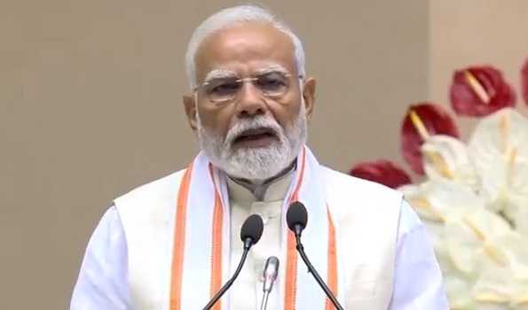 PM Modi honoured with ‘Dharma Chakravarti’ on centenary of Jain guru Vidyanand