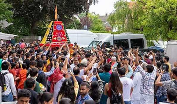 Expatriate Indians celebrate Rath Yatra in Munich
