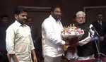 Three new Ministers sworn in at Raj Bhavan in  presence of CM Reddy