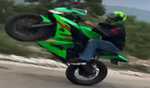Jammu Traffic Police books stunt biker