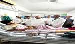 Kharge visits plane crash victims in Ahmedabad; Pays tribute to deceased