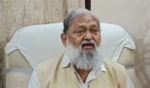Haryana Minister Vij alleges Punjab's AAP govt is 'blocking' SYL water
