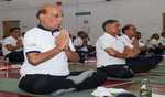 Op Sindoor reflected control inner strength of our Armed Forces personnel attained by practising Yoga: Rajnath at Udhampur