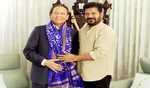Renowned oncologist Nori Dattatreyudu meets CM Revanth Reddy