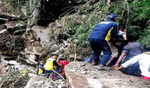 Pilgrims buried in landslide on Yamunotri route, two bodies recovered