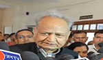 Gehlot warns successor CM Sharma of 'conspiracy' within ruling BJP to dethrone him