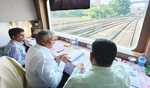 Union Min Somanna inspects Railway stations