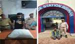 Drug smugglers arrested with poppy straw, heroin in Udhampur, Jammu