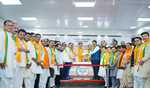 Ravindra Chavan files nomination for state president of BJP