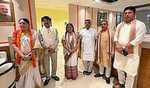 BJP fact finding team visits law college and meets Kolkata police commissioner
