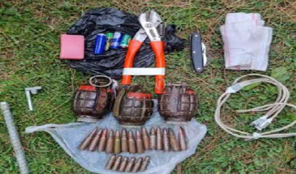 Terrorist hideout busted in J&K