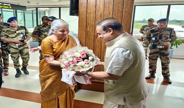 Sitharaman begins four day visit to Meghalaya
