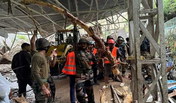 Vaishno Devi pilgrim killed, 6 injured in landslide near Ban Ganga