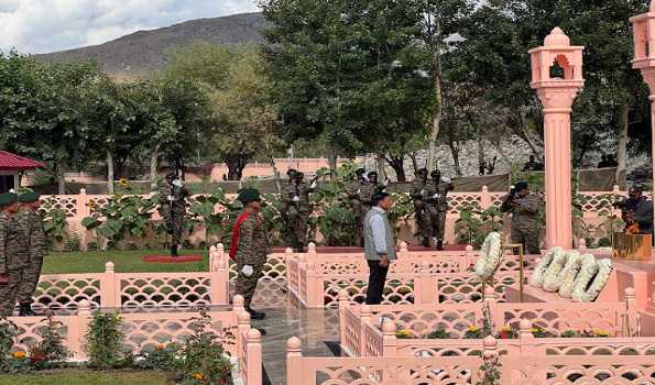 2 Union Ministers, Army Chief lead wreath-laying ceremony at Drass on Kargil Vijay Diwas