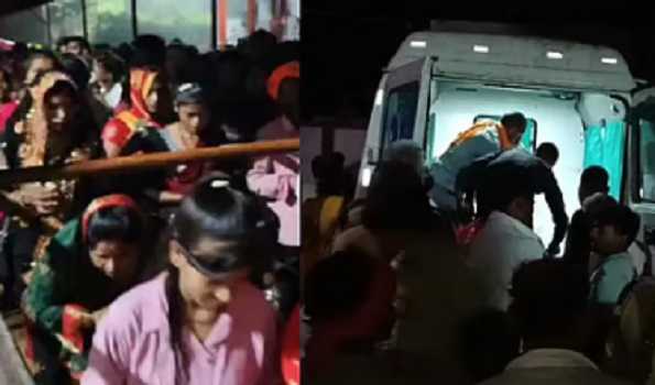 Stampede at Ausaneshwar Mahadev Temple leaves two dead, 29 injured