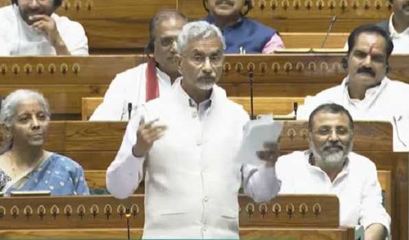There was no talk between PM Modi and President Trump from April 22 and June 17: EAM in Lok Sabha