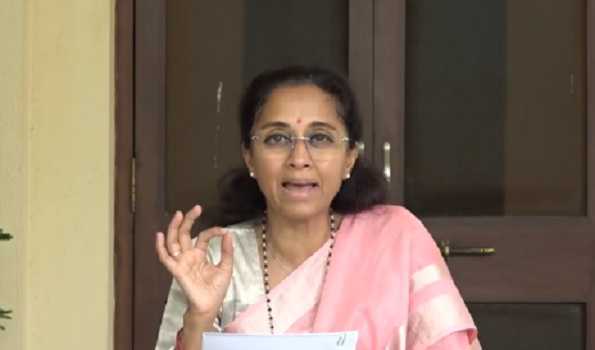 Supriya Sule alleges 4,800 cr Scam in 