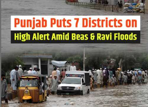 Punjab grapples with floods: 7 districts, Kartarpur Sahib Gurdwara affected