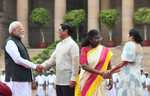 Philippines President receives ceremonial welcome at Rashtrapati Bhavan