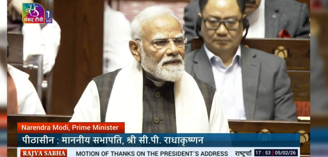 Modi fires back in Rajya Sabha: Says opposition stooped so low to raise slogans like ‘Modi Teri Kabr Khudegi’
