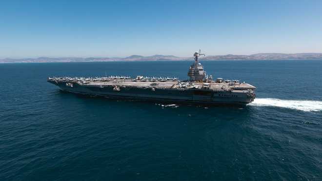 USS Gerald R. Ford aircraft carrier redirected to West Asia as pressure on Iran intensifies
