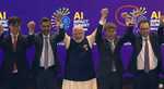 AI rivals 'avoid' hand-holding in group photo with PM Modi at India AI Impact Summit: Social media buzz