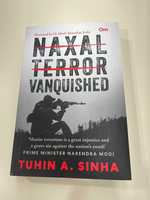 ‘Naxal Terror Vanquished’ book cover unveiled in Delhi