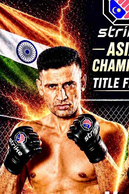 MMA: Sangram set to become first Indian to fight for Asia Championship title