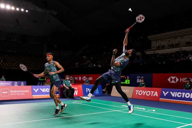 Thailand Open: Sat-Chi advance, Sindhu crashes out