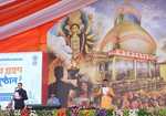 Saffron surge as thousands witness oath-taking of first BJP govt in Kolkata's Brigade Parade Ground Saffron surge as thousands witness oath-taking of first BJP govt in Kolkata's Brigade Parade Ground