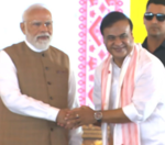 Himanta Biswa Sarma takes oath as Assam Chief Minister for the second time