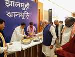 PM eats 'Jhal Muri' once again, this time served by CM Adhikari as TMC rebel bloc set to join NDA