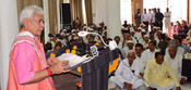 JAMMU, JUN 14 (UNI)- Jammu and Kashmir Lieutenant Governor Manoj Sinha addressing during Kabir Jayant at Chak Avtara Bishnah, in Jammu on Sunday. UNI PHOTO-50U JAMMU, JUN 14 (UNI)- Jammu and Kashmir Lieutenant Governor Manoj Sinha addressing during Kabir Jayant at Chak Avtara Bishnah, in Jammu on Sunday. UNI PHOTO-50U