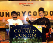 HYDERABAD, JUN 21 (UNI):- Founder and Chairman, Y.Rajeev Reddy, Yoga Brand Ambassador Simran Ahuja, former Miss India and internationally renowned yoga launch of Country Condos, 'Yoga for One Earth, One Health' on 11th International Yoga Day, a subsidiary of Country Club Hospitality and Holidays Ltd. at Country Club Begumpet, in Hyderabad on Saturday. UNI PHOTO-194U HYDERABAD, JUN 21 (UNI):- Founder and Chairman, Y.Rajeev Reddy, Yoga Brand Ambassador Simran Ahuja, former Miss India and internationally renowned yoga launch of Country Condos, 'Yoga for One Earth, One Health' on 11th International Yoga Day, a subsidiary of Country Club Hospitality and Holidays Ltd. at Country Club Begumpet, in Hyderabad on Saturday. UNI PHOTO-194U