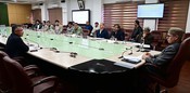 JAMMU, JAN 20 (UNI):- Jammu and Kashmir  Chief Minister Omar Abdullah  chairs pre-budget consultation meeting wit key departments ahead of the Budget Session of the Jammu and Kashmir Legislative Assembly, scheduled to begin on February 2 in Jammu on Tuesday. UNI PHOTO 121U